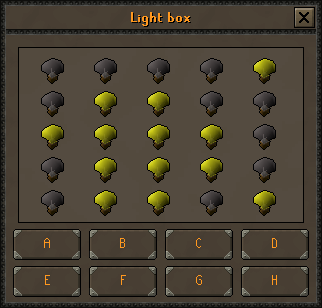 Image of old school runescape's light puzzleboxclick on it to navigate to the light box solver (Feature is in the works)